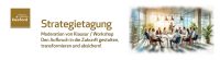 Moderation von Strategie & Klausur: „Gemeinsam schneller zum Punkt kommen.“ Moderation, Klausur, Strategiemeeting, Als Moderator eine Klausur begleiten: Mit Zielfindung und Vertrauensaufbau in die Strategieentwicklung starten.