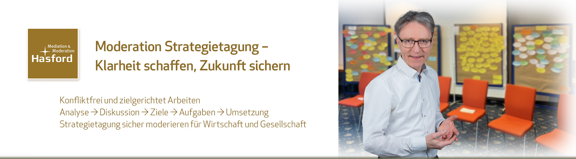 Moderation Strategietagung