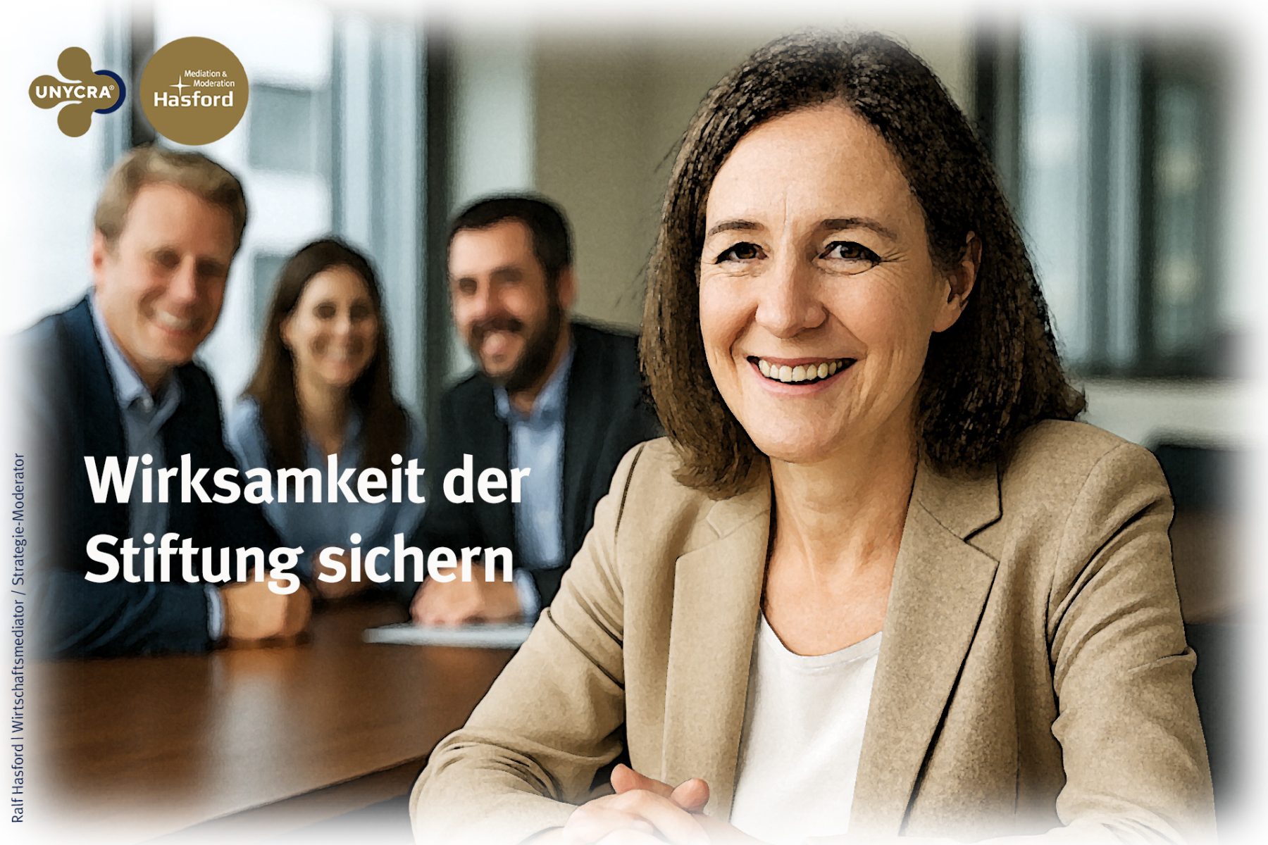 Wirksamkeit der Stiftung sichern – Mediation und Moderation in Stiftungen