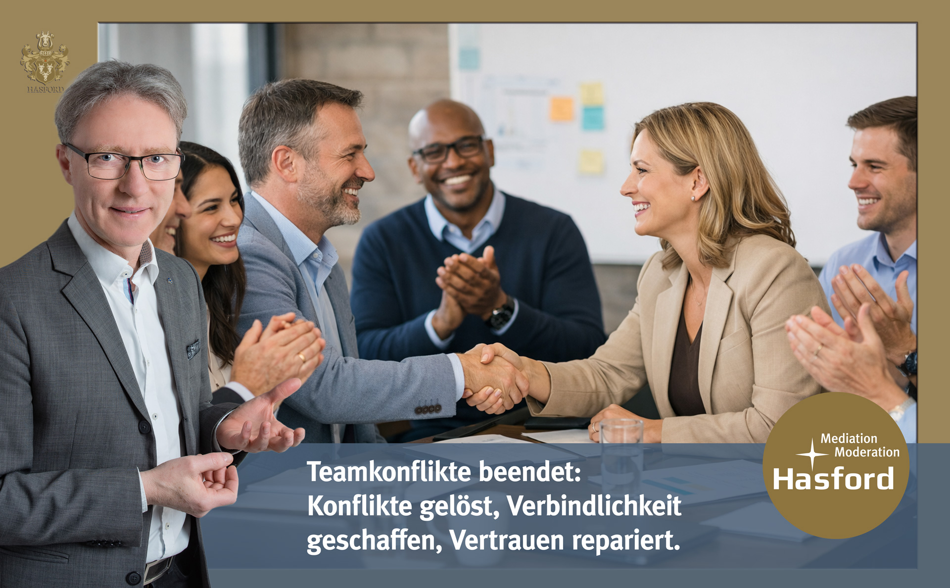 Teamkonflikte beenden: Konflikte lösen, Verbindlichkeit schaffen, Vertrauen reparieren