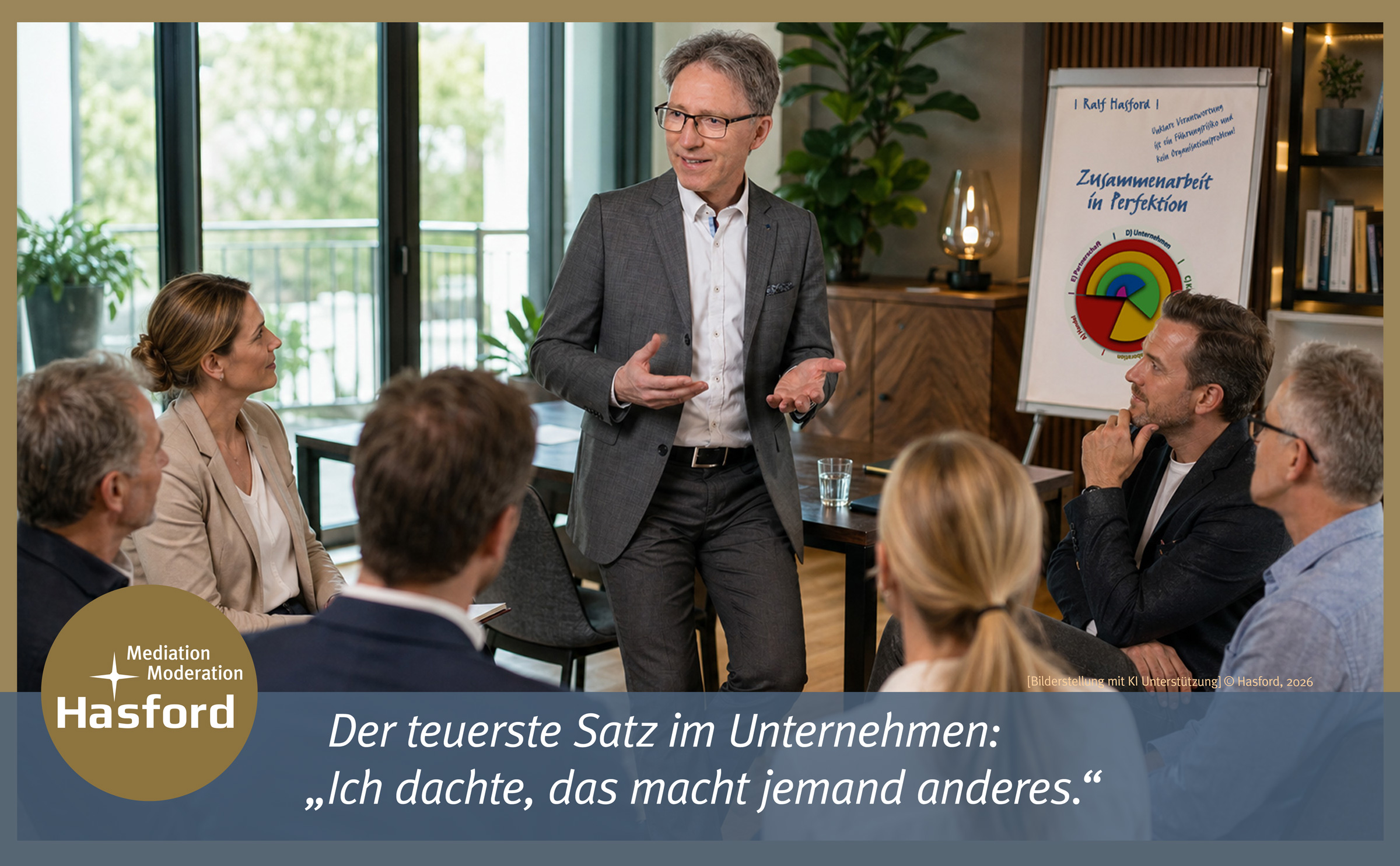 RACI Matrix: Unklare Zuständigkeiten kosten Zeit, Geld und Vertrauen. Wie Geschäftsführungen mit der RACI-Matrix Verantwortung ordnen, Konflikte vermeiden und Zusammenarbeit wirksamer gestalten.