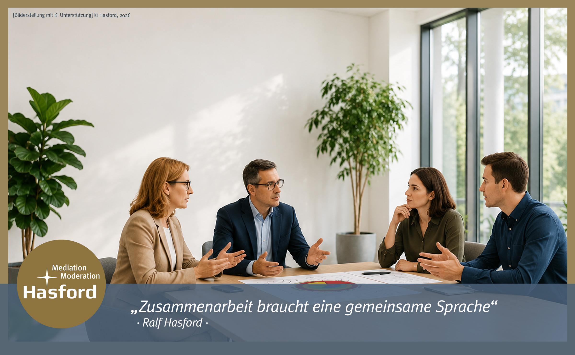 Zusammenarbeit braucht eine gemeinsame Sprache Wenn Begriffe unterschiedlich verstanden werden, entstehen Reibung, Verzögerung und Konflikte. Ich unterstütze Geschäftsführungen, Vorstände, Führungsteams, Verwaltungen und Projektleitungen dabei, Zusammenarbeit präzise zu organisieren, Beteiligung wirksam zu gestalten und Konflikte frühzeitig zu klären.